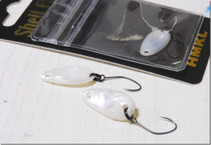 HMKL：天然シェル素材のスプーン『Shell Fish 0.45g』が発売されます