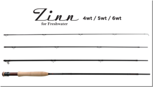 ヤマガブランクス：ミディアム・アクションのフライロッド『ZINN』シリーズが発売されます