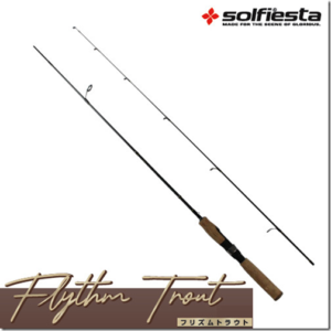 ソルフィエスタ：トラウト用ルアーロッド『カーボン トラウト FLYTHM TROUT ～フリズムトラウト～』が発売されます