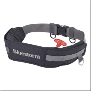 Bluestorm：アクセサリー類の取り付けが可能な自動膨張式ベルト型ライフジャケット『Re ティバノウエスト2.0』が発売されます