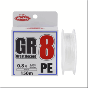 ピュア・フィッシング・ジャパン：しなやかさと強度を兼ね備えたハイパフォーマンスPEライン『Berkley GR8 White』が発売されます