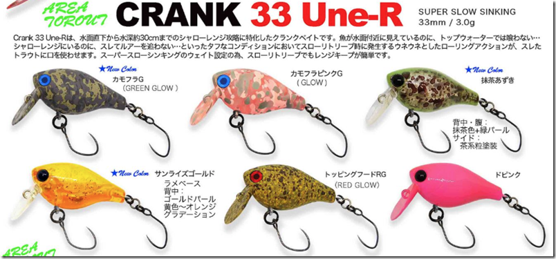 CRANK 33 Une-R