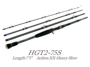 デプス：グラスコンポジットブランク使用のイトウ用ルアーロッド『HUGEカスタムGENOMA HGT2-75S』が発売されます