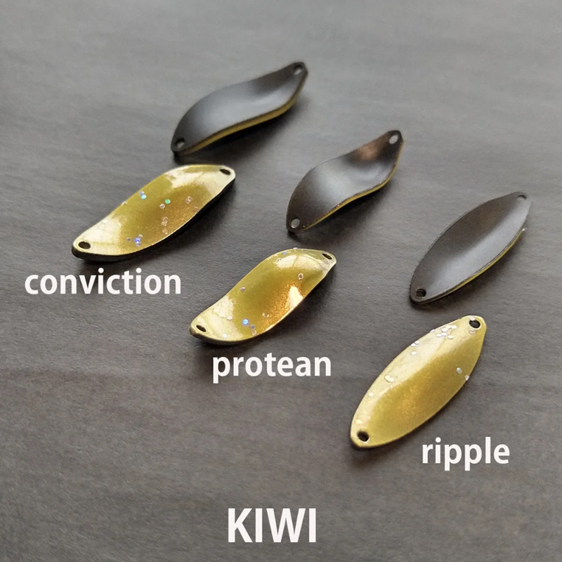 Trout Spoons Labのトラウトエリア用スプーン各種に新色が追加されます