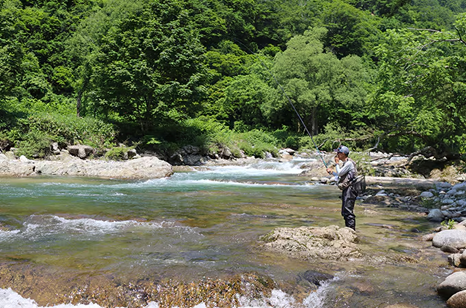 山形県・荒川釣行記 | ようこそ、渓流釣りの世界へ！ | シマノ -SHIMANO-