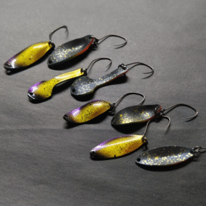 Trout Spoons Lab：トラウトエリア用スプーン各種に新色『雷神 GEN2』が追加されます