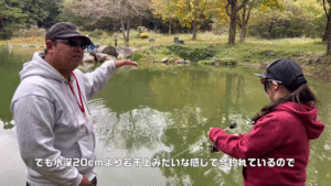 ゴッドハンズ：YouTube godhandsLIVE チャンネルに『蛇尾川フィッシングパークをアンダー1ｇで攻略』が公開されました