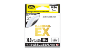 デュエル：フロロカーボンリーダー『H.D.カーボン® EX 50m』が発売されます