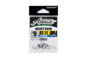 カツイチ：細軸、軽量なルアー用シングルフック『エリートフック スーパーファインワイヤー AT-11』が発売されます