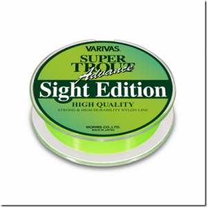 モーリス：視認性の高いライトニンググリーンカラーのナイロンライン『VARIVAS スーパートラウト アドバンス サイトエディション』が発売されます