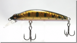 ザウルス：トラウト用シンキングミノー『CDレックス7cm』が発売されます