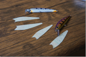 TRY-ANGLE：市販ルアーに合わせてプレカットされたアワビシート『ルアーカスタム用カット済みシェルシート』が発売されます