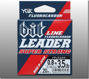YGKよつあみ：高品質フロロカーボンを使用したリーダー用ライン『bit LINE LEADER SUPER STRONG』が発売されます