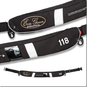 エバーグリーン：自動膨張式ライフジャケット『E.G.ライフベルト タイプ4』『E.G.インフレータブルジャケット タイプ5』が発売されます