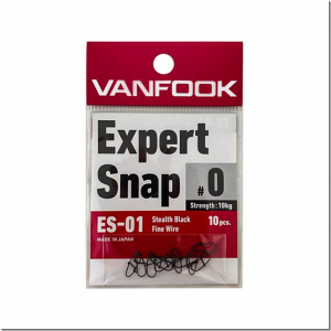 ヴァンフック：軽量のルアー用スナップ『エキスパートスナップES-01』が発売されます