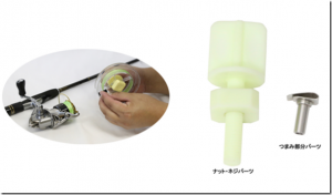 タカ産業：ラインスプールへの再巻取り用ハンドル『T-186 ライン巻き替え君Ⅱ』が発売されます