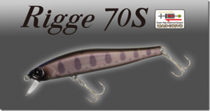 ジップベイツ：トラウト用ミノー『リッジ 70S』に新色『漆黒ヤマメⅡ』が追加されます