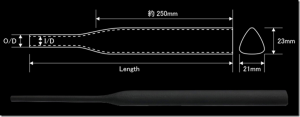 ジャストエース：三角形に成形されたカーボン素材のロッドグリップ『TRIANGLE CARBON MONOCOQUE GRIP』が発売されます