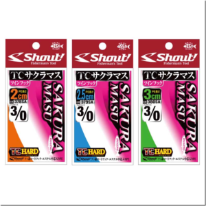 シャウト：オフショアサクラマスに対応したアシストフック『TCサクラマスツインフック』が発売されます